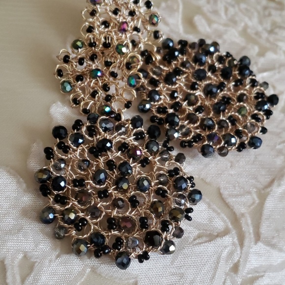 Beautiful Artisan Pierced Earrings  NWOT - Picture 3 of 3